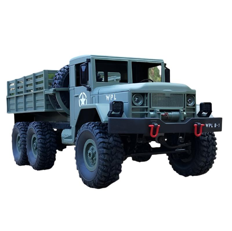 Tactical Off-Road 6WD Military Transporter | Ultiem avontuur voor kinderen - Kruipende auto met afstandsbediening