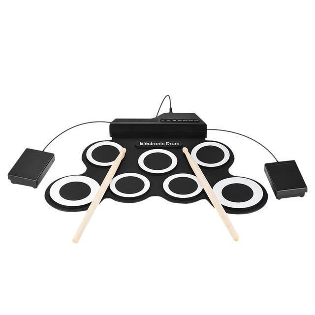 DrumWave Kit | Compacte draagbare drumset - Voor onderweg en beginners