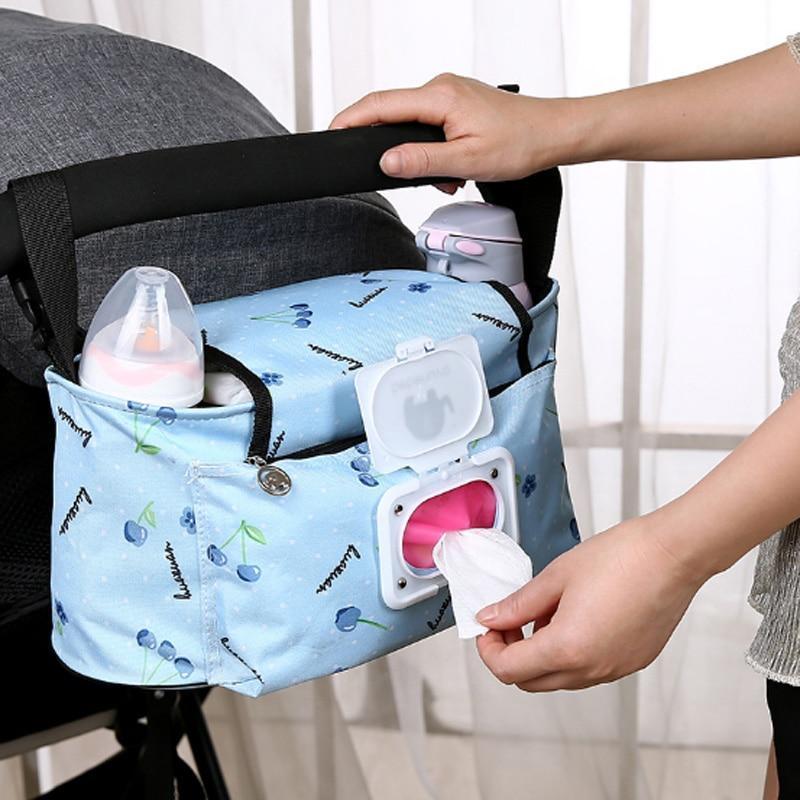 Baby Luiertas voor Kinderwagen | Grote Capaciteit Organizer - Handig voor Mama's Onderweg