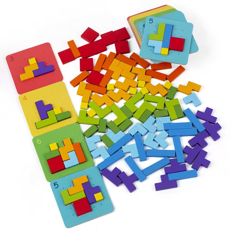 BrainBlocks | Speelse puzzeluitdaging - Educatief bouwspeelgoed