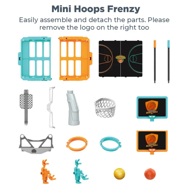 Hoop Madness | Voel de opwinding - Mini Hoops Set voor urenlang plezier