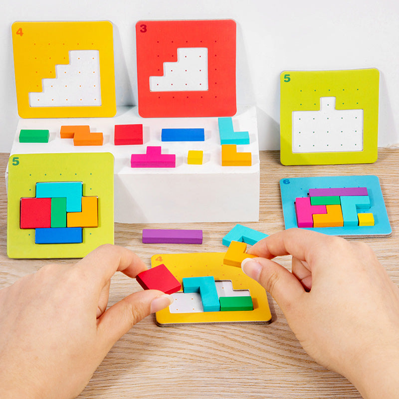 BrainBlocks | Speelse puzzeluitdaging - Educatief bouwspeelgoed