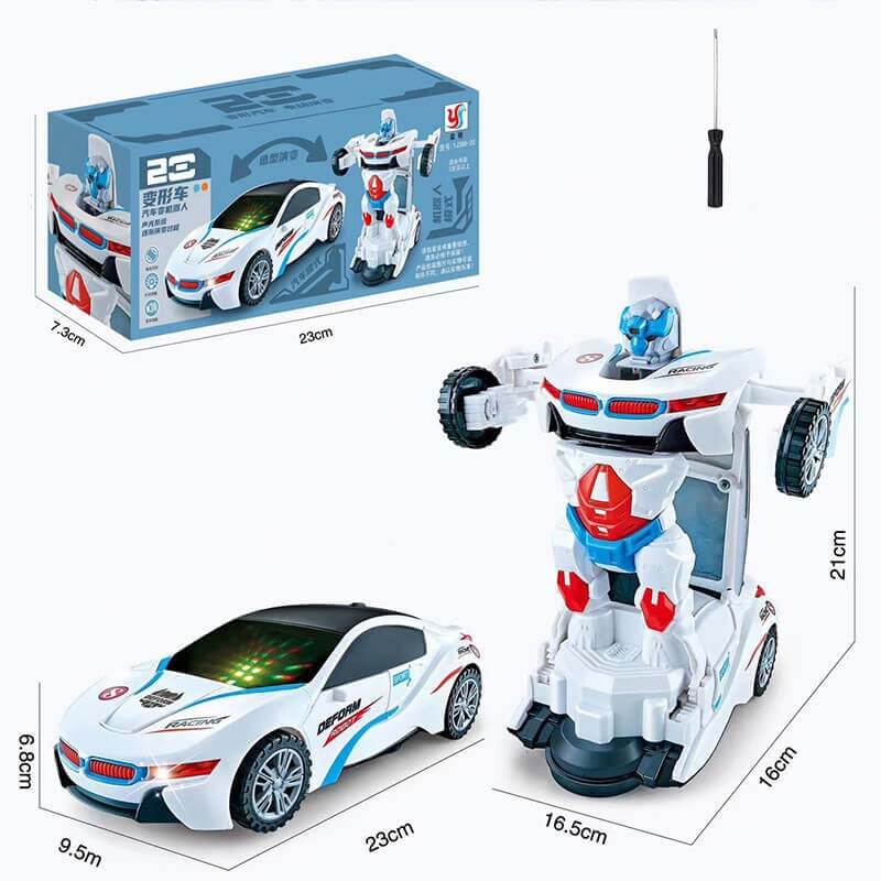 Transformer Toy Car | Spanning in een Oogwenk - Speelgoedauto die Transformeert voor Kinderen