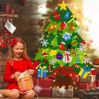 Thumbnail for FestiTree | Diversión navideña mágica para toda la familia - Decoración de árbol de Navidad de fieltro DIY