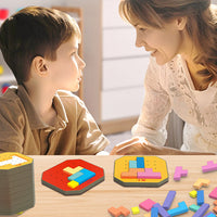 Thumbnail for PuzzleGenius | Leren and spelen tegelijk - 3D Tangram Bouwspel voor kinderen