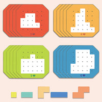 Thumbnail for PuzzleGenius | Leren and spelen tegelijk - 3D Tangram Bouwspel voor kinderen