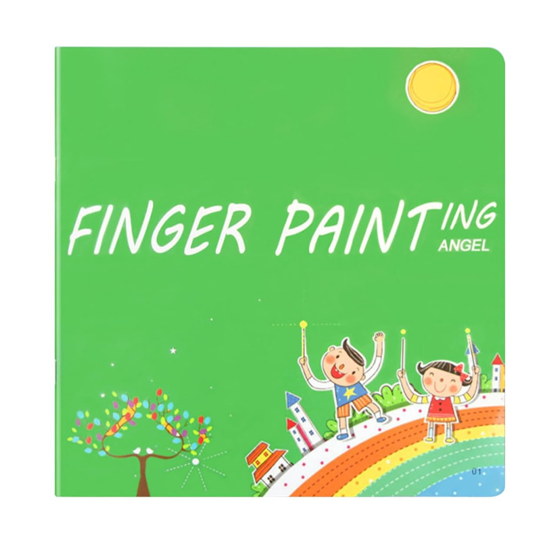 Finger Stamp Painting™ | Vermakelijk Inktverfkussen voor Kinderen