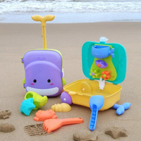 Thumbnail for Strand Avontuur | Plezier op het Strand - Mini Strand Speelgoedset met Trolley