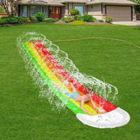 Thumbnail for AquaGlide Waterglijbaan | Spetterend Plezier - Opblaasbare Glijbaan voor Kinderen