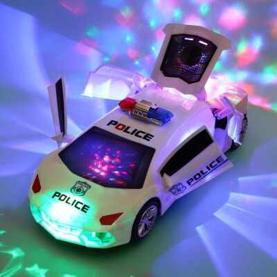 Elektrisch Flitsende Auto | Veel Plezier - Geluid en Licht voor Speelplezier