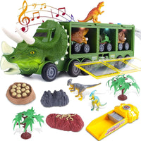 Thumbnail for Musical Dinosaur Truck™ | Prettige Dinosaurus Transporter Speelgoed
