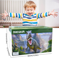 Thumbnail for Racing Dinosaur Train Set™ | Fantasierijke Treinbaan Set voor ongekend speelplezier | Incl. Extra GRATIS Dino + treinauto t.w.v. €19.95