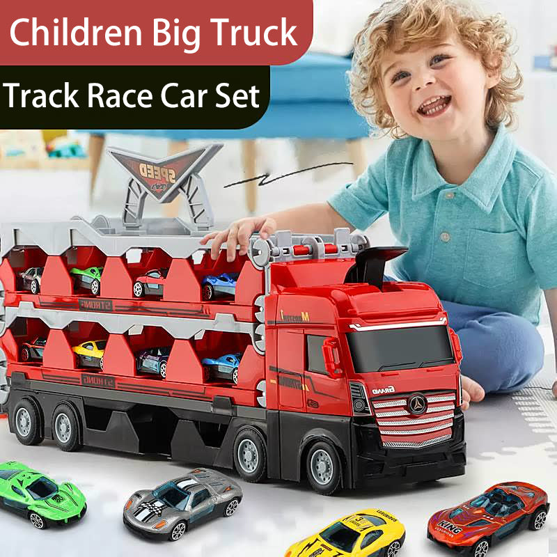 FastTrack Truck™ l Het Topcadeau voor Kinderen - Auto-uitwerpbaan