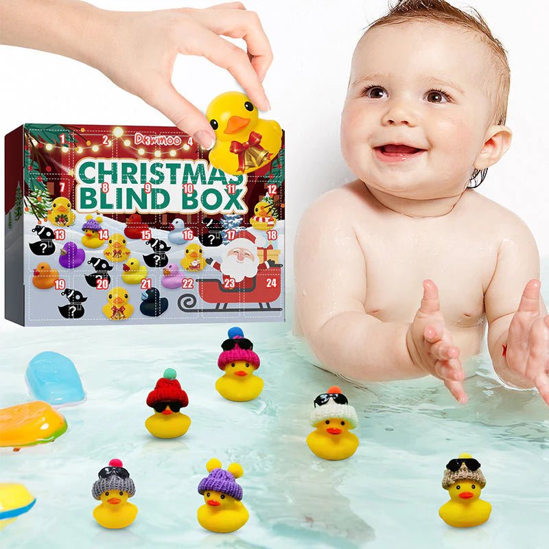 Christmas Rubber Ducks™ | Elke dag een nieuwe verrassing met de advent kerst kalender vol vrolijke badeentjes