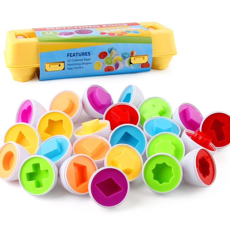 Educational Geometric Eggs™ | Intellectueel speelgoed voor kinderen